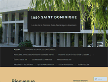 Tablet Screenshot of 1950saintdominique.com